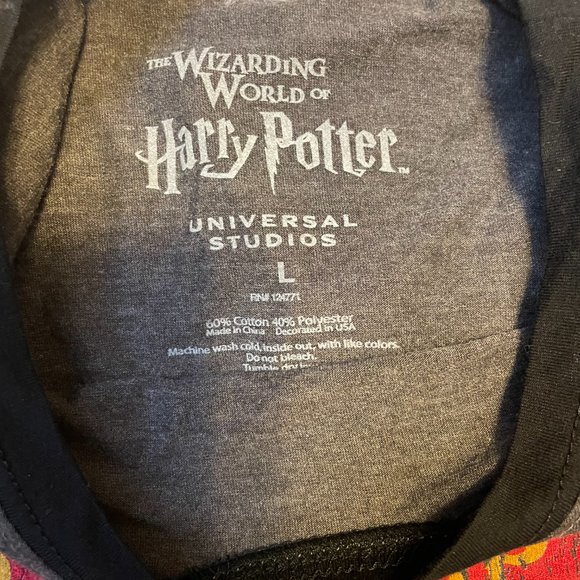 Men's Harry Potter Baseball Tee New with tags - Picture 4 of 5